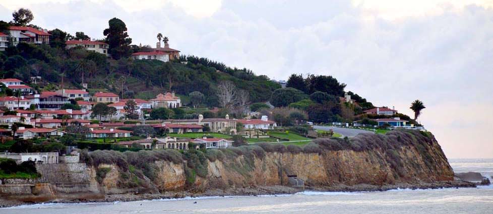 Image of the Palos Verdes cliffs